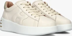 gouden hogan lage sneakers rebel h564 allacciato