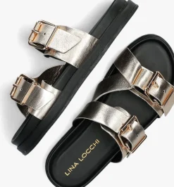 gouden lina locchi slippers led 2 band slipper dz