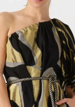 gouden nema maxi jurk n109