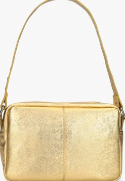 gouden núnoo schoudertas vilda metallic