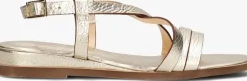 gouden notre-v sandalen 23161