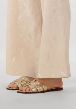 gouden notre-v slippers as-14135