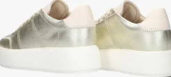gouden nubikk lage sneakers elise wing