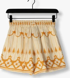 gouden scarlett poppies korte broek pam