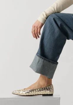 gouden toral ballerina's magda