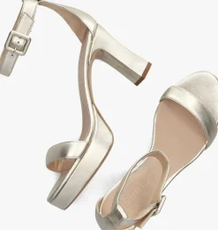gouden unisa sandalen olice