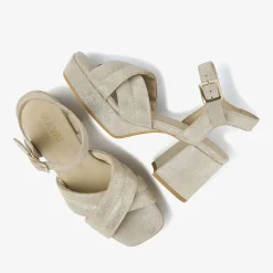 gouden via vai sandalen cassia gabriell