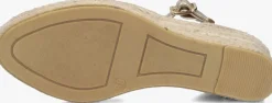 goudkleurig ayana espadrilles yu689