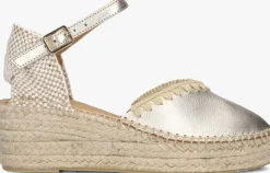goudkleurig ayana espadrilles omo25yu814