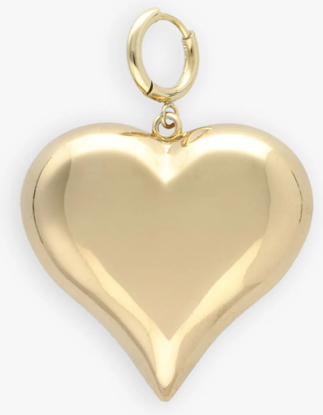 goudkleurig bonnie studios bedels heart pendant