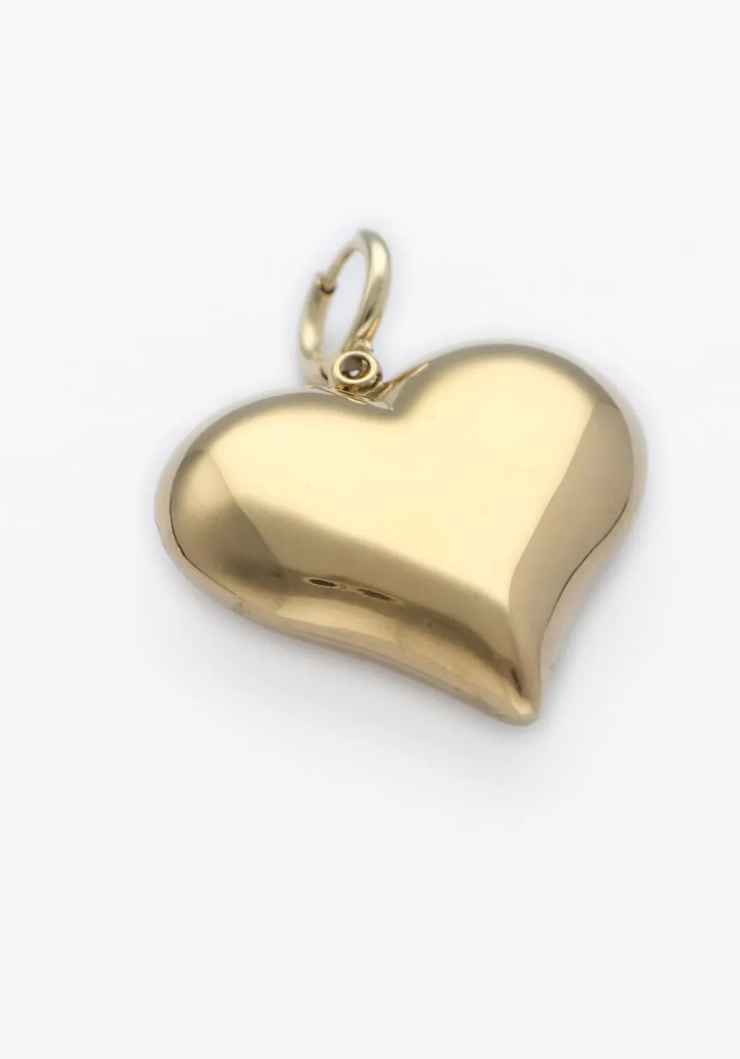 goudkleurig bonnie studios bedels heart pendant