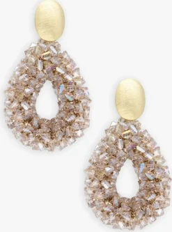 goudkleurig lott. gioielli oorbellen drop s raw