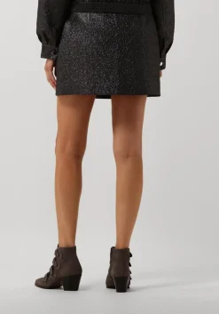 grijze aaiko minirok nasma metallic pes 350