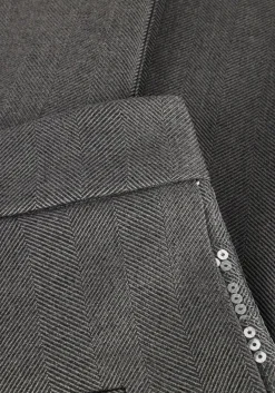 grijze aaiko pantalon saba sequins pes 356