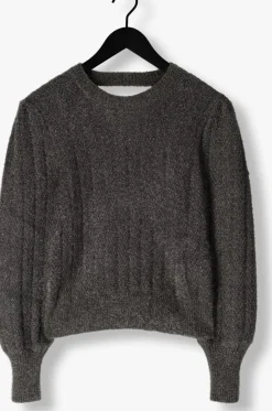 grijze aaiko trui femme pes 377