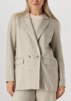 grijze aimee the label blazer boa