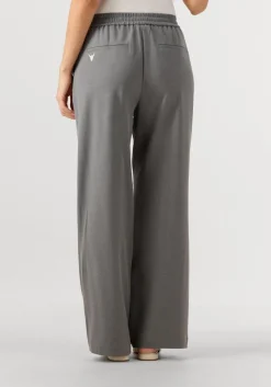 grijze alix the label wijde broek relaxed pant