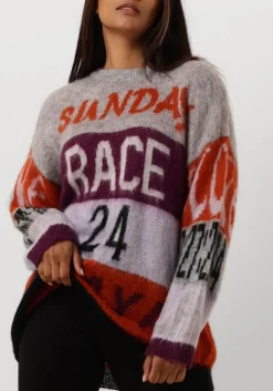 grijze amaya amsterdam trui amaya race sweater