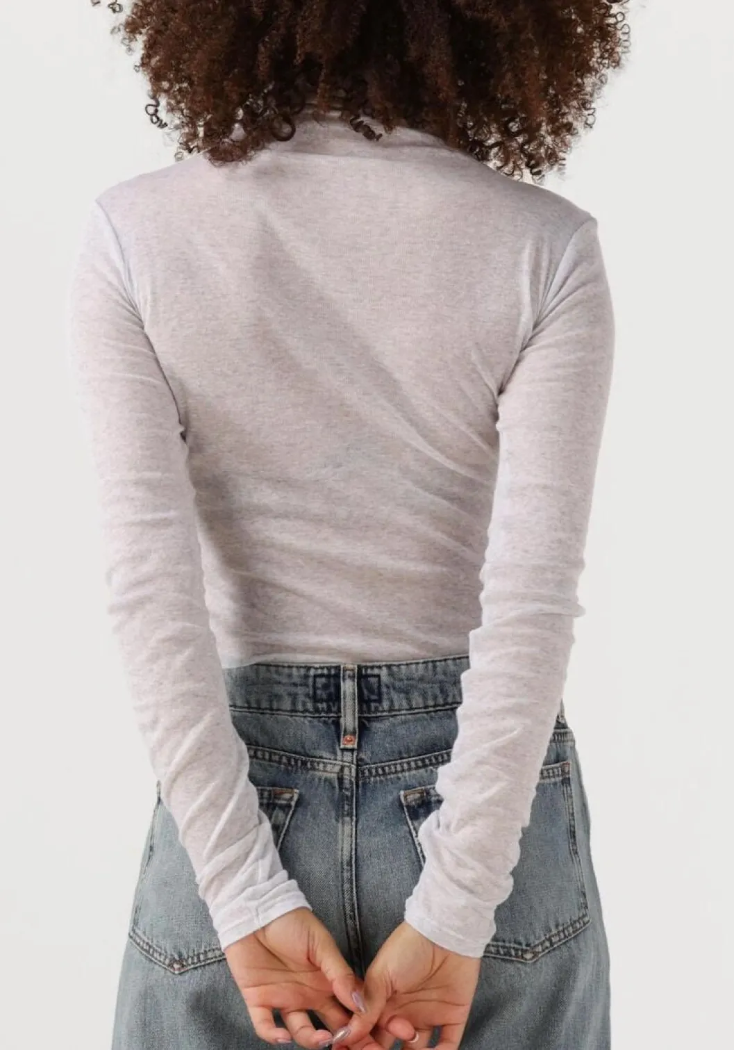 grijze american vintage top massachusetts