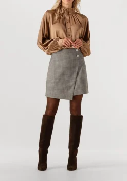 grijze bruuns bazaar midirok bbmaina skirt