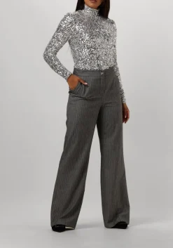 grijze caroline biss wijde broek 4530