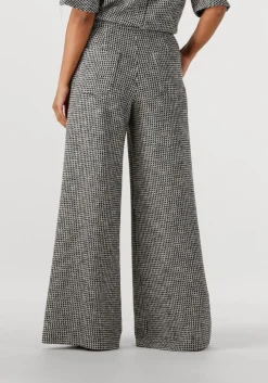grijze caroline biss wijde broek 4508