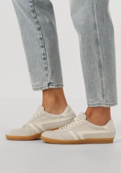 grijze closed lage sneakers sneaker