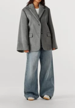 grijze closed lage sneakers sneaker