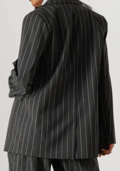 grijze co'couture blazer prescilla pin blazer