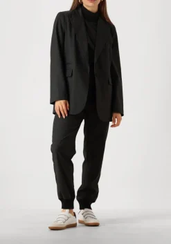 grijze co'couture gilet kaya rib turtleneck vest