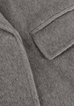 grijze co'couture mantel harry coat