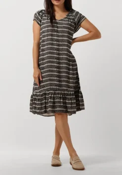 grijze co'couture midi jurk sunrise crop caya dress