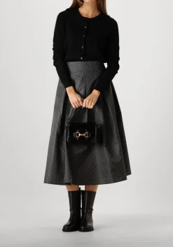 grijze copenhagen muse midirok cmsimi-skirt
