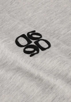 grijze dante6 t-shirt venour loose fit logo tee