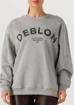 grijze deblon sports trui cathy sweater