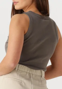 grijze drykorn top olina