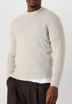 grijze filippo de laurentiis trui g.collo ml lana cashmere