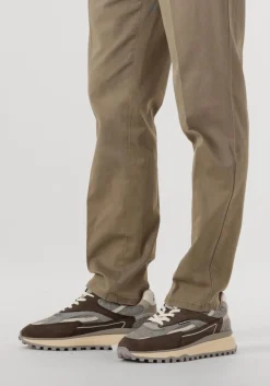 grijze floris van bommel lage sneakers sfm-10172 de gripper