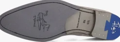 grijze floris van bommel nette schoenen sfm-30325 de stapper