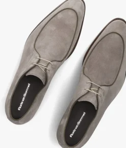 grijze floris van bommel nette schoenen sfm-30325 de stapper