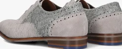 grijze floris van bommel nette schoenen sfm-30361 de stapper