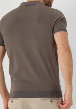 grijze genti polo polo button ss k2046-1260