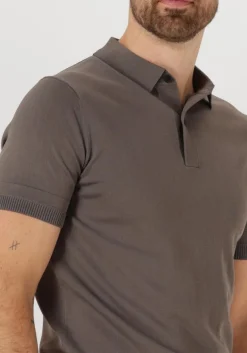 grijze genti polo polo button ss k2046-1260