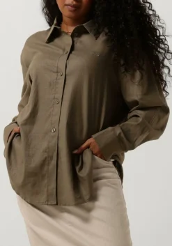 grijze gestuz blouses lizagz oz linen shirt