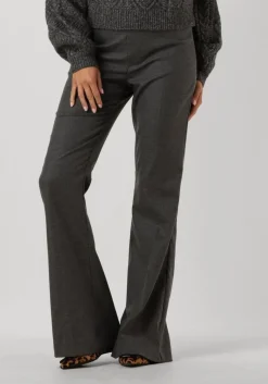 grijze gestuz flared broek paulagz flared pants