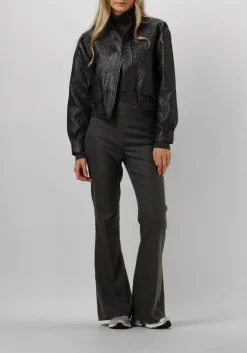 grijze gestuz flared broek paulagz flared pants