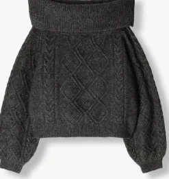 grijze gestuz trui adiegz off shoulder