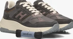 grijze hogan lage sneakers h669 allacciato h
