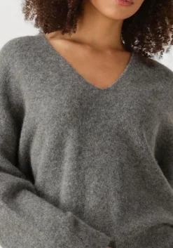 grijze knit-ted trui lucia