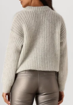 grijze knit-ted trui phoebe